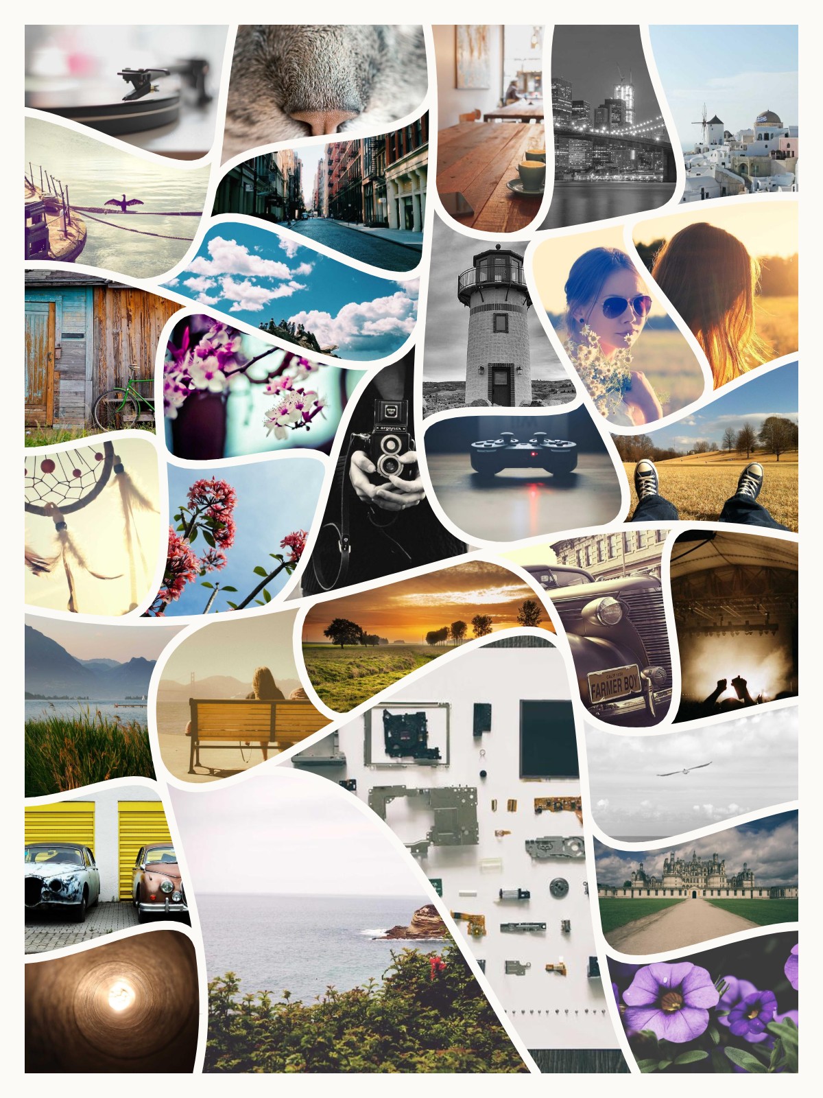 Example no fuss, in your browser collage made with BigCollage
